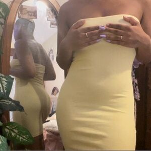 Forever 21 yellow dress